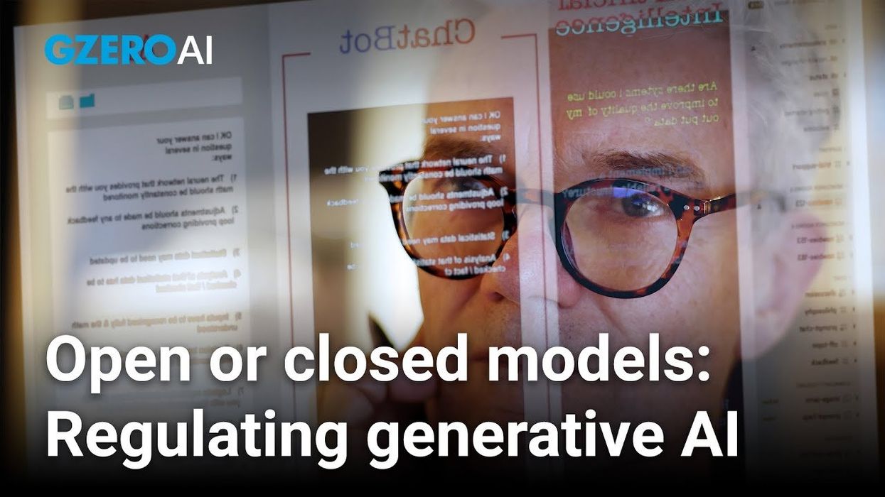 Should we regulate generative AI with open or closed models?