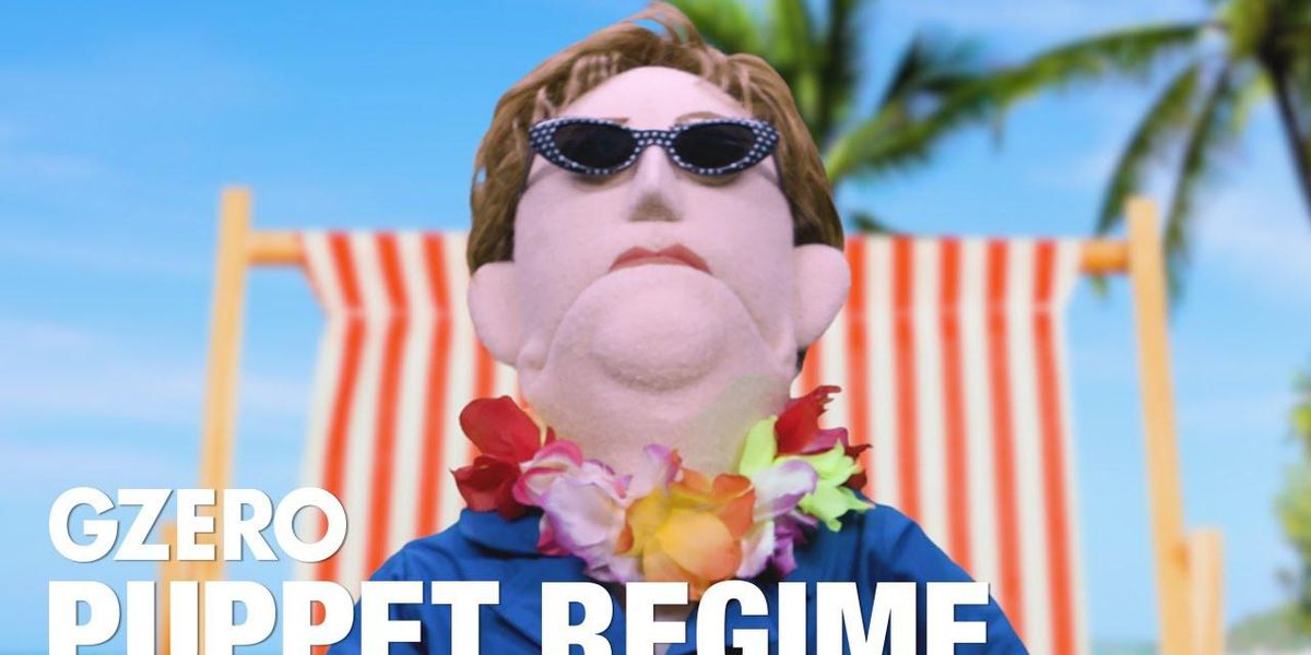 Angela Merkel off the grid