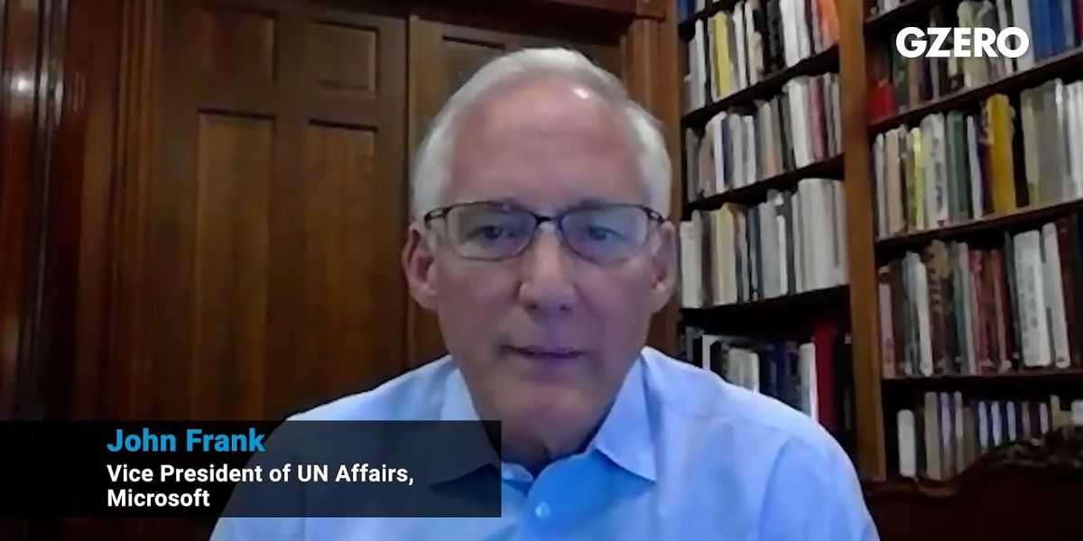 Toward inclusive multilateralism: John Frank, Microsoft’s VP of UN Affairs