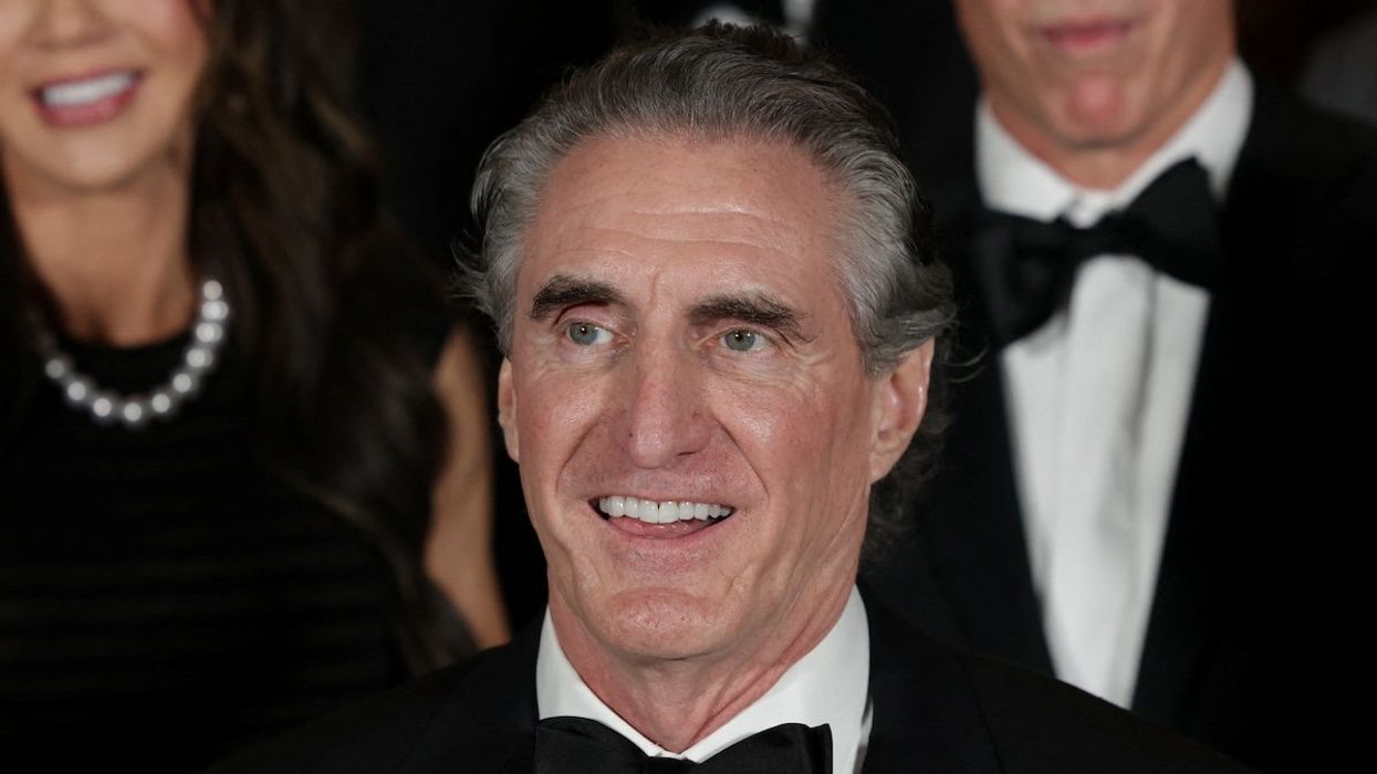 U.S. President-elect Donald Trump's nominee to be U.S. Secretary of the Interior Doug Burgum attends the vice president?s dinner ahead of the inauguration of Trump, in Washington, U.S., January 18, 2025.