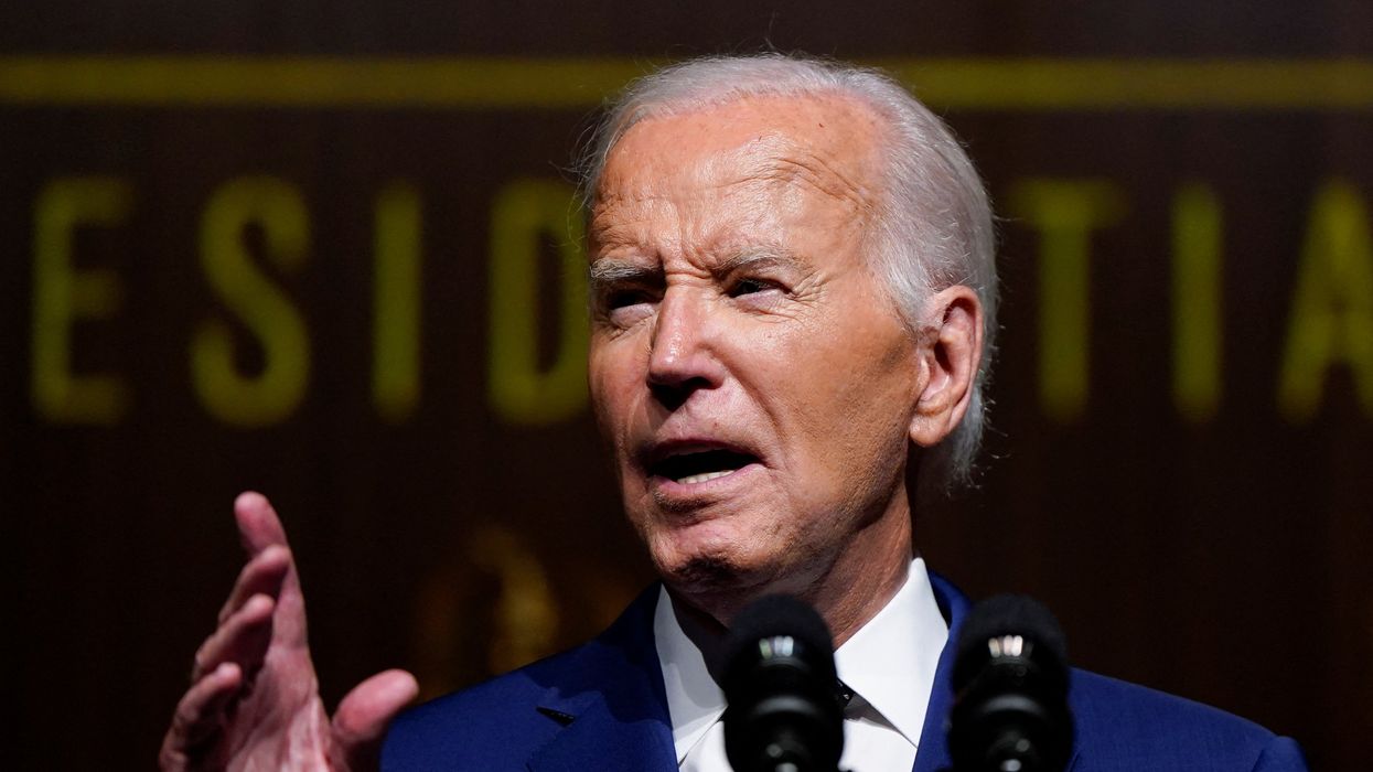 U.S. President Joe Biden delivers remarks to commemorate the 60th anniversary of the signing of the Civil Rights Act at the LBJ Presidential Library in Austin, Texas, U.S., July 29, 2024.