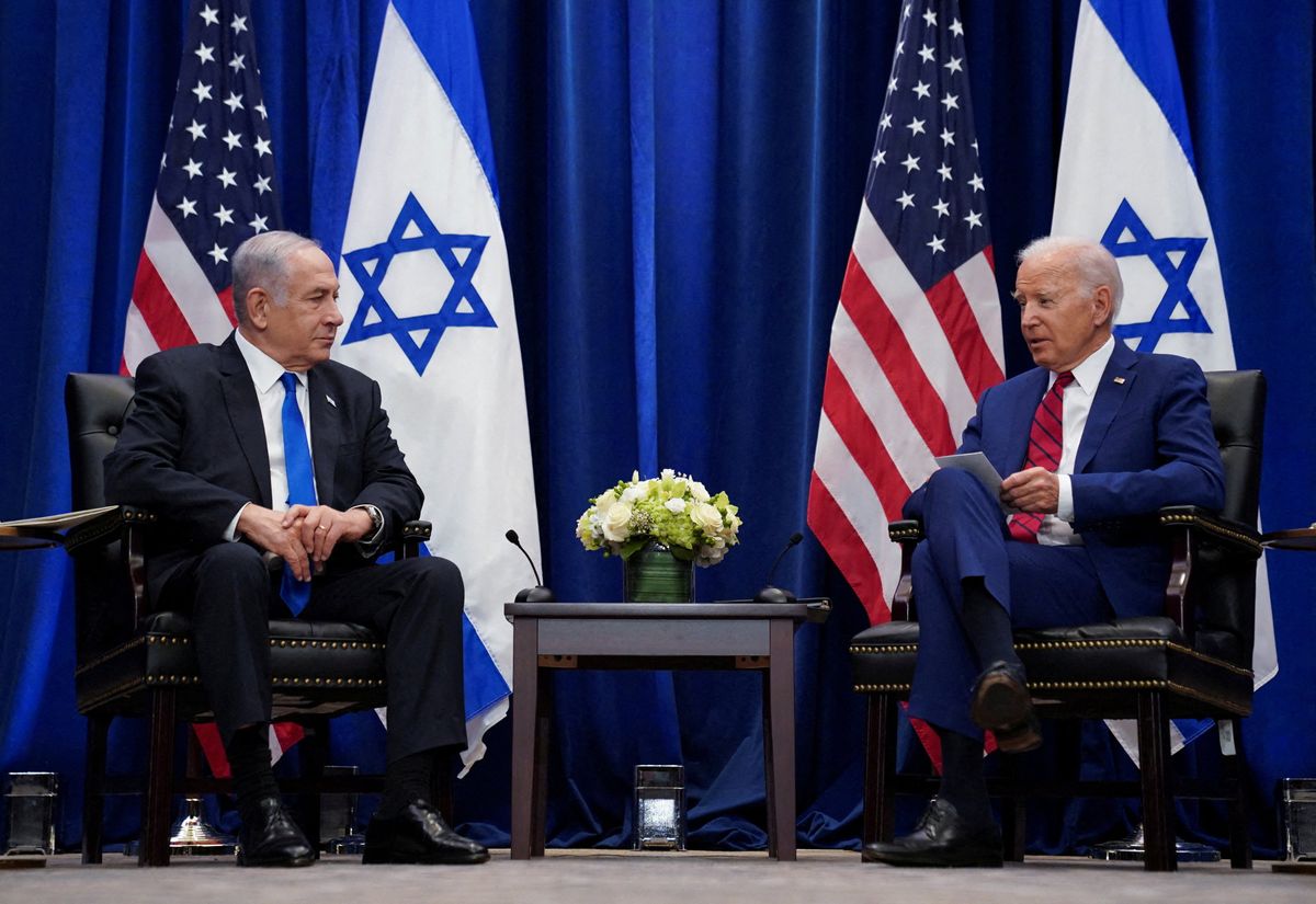  U.S. President Joe Biden holds a bilateral meeting with Israeli Prime Minister Benjamin Netanyahu on the sidelines of the 78th U.N. General Assembly