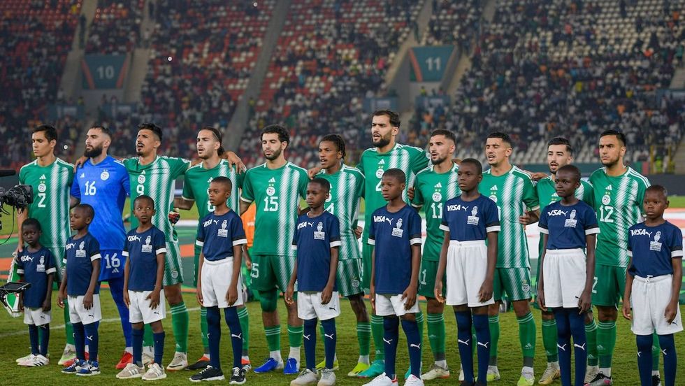 \u200bAlgeria during the Africa Cup of Nations match between Mauritania and Algeria at Stade De La Paix on January 23, 2024 in Bouake, Cote d Ivoire.