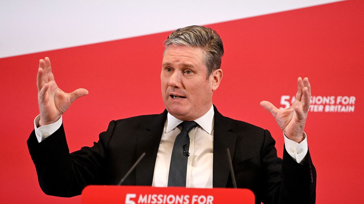 UK Labour Party leader Keir Starmer.