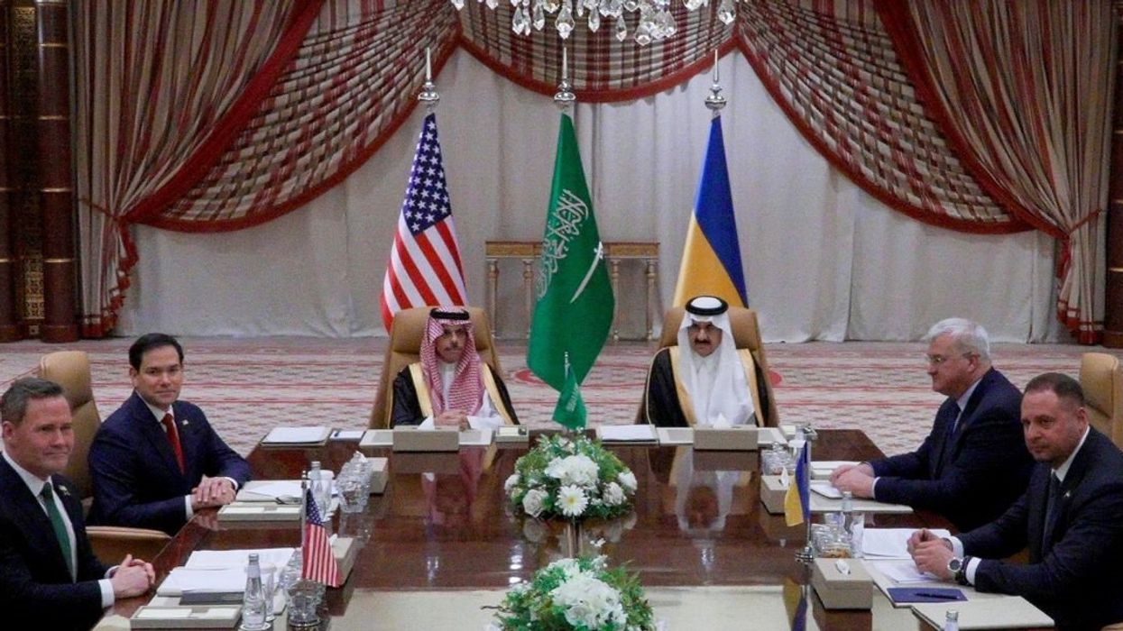 Ukraine ceasefire talks in Jeddah, Saudi Arabia, March 11 2025.