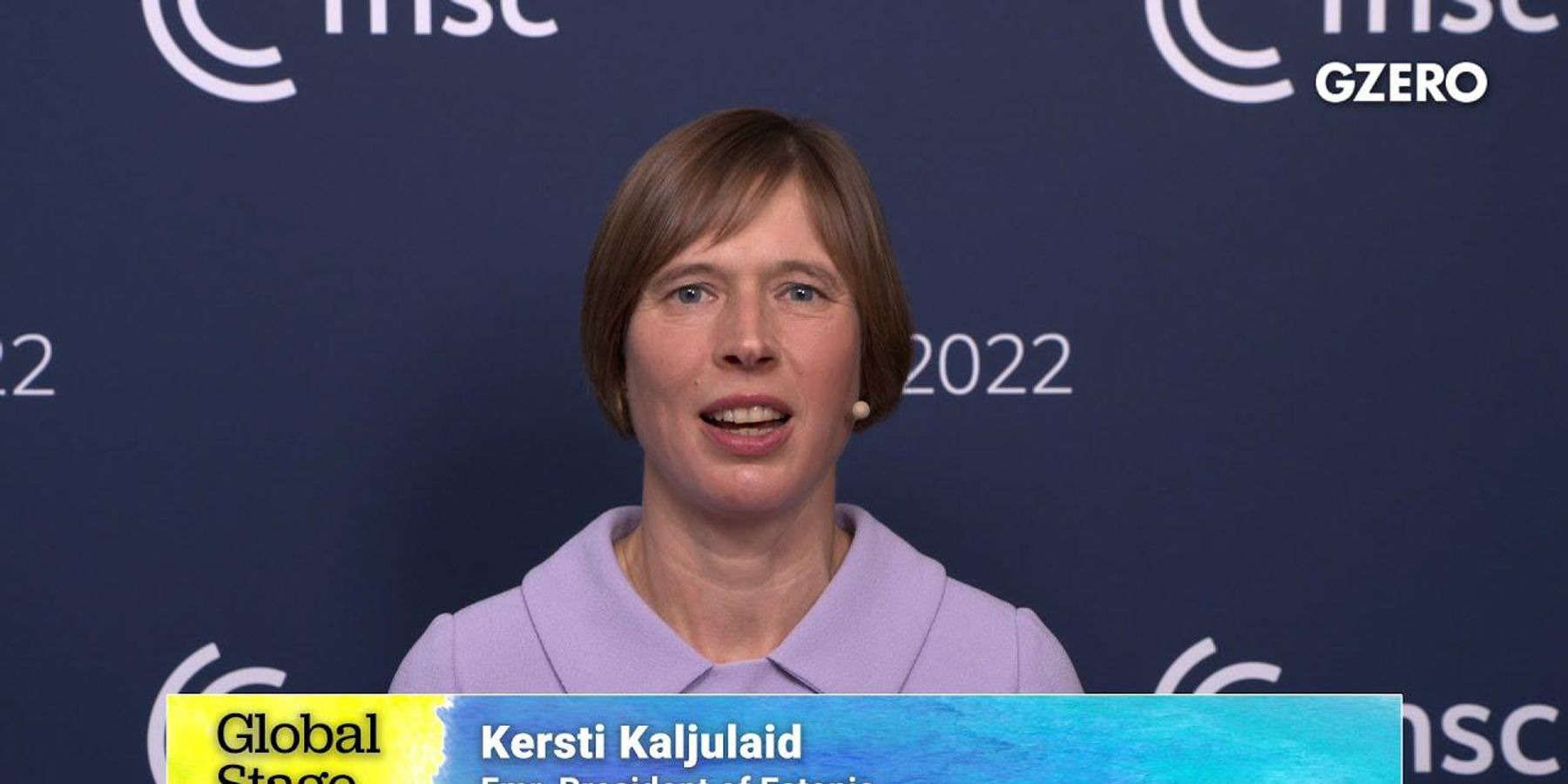 Ukraine is fighting for all of us, says Estonia's former president Kersti Kaljulaid