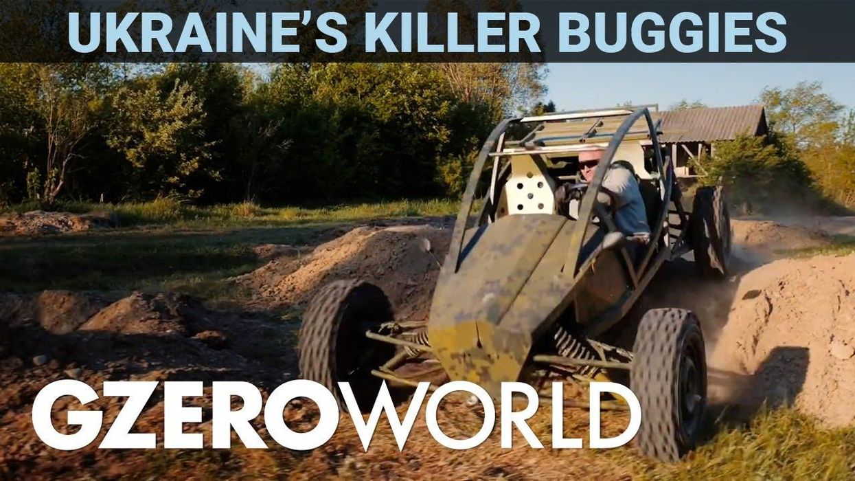 Ukraine's killer dune buggies