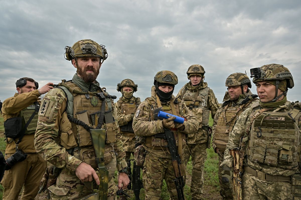Ukrainian military personnel prepare for the spring counter-offensive against Russia in their southeastern Zaporizhzhia region.