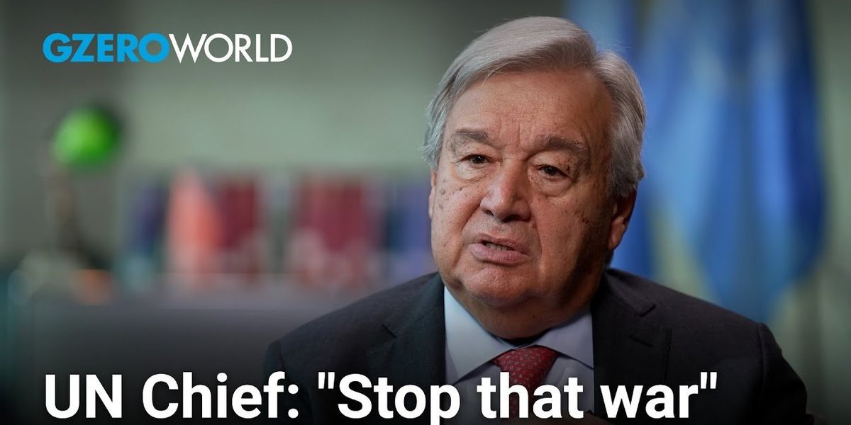 UN Chief: Urgent global problems can't be fixed until Ukraine war ends