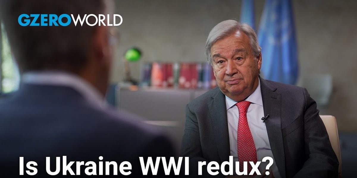 UN chief: We must avoid the mistakes that led to World War I