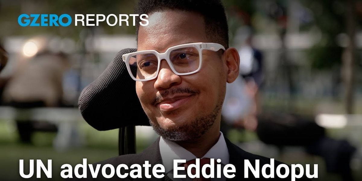 UN Global Advocate Eddie Ndopu: Changing how the world thinks about disability