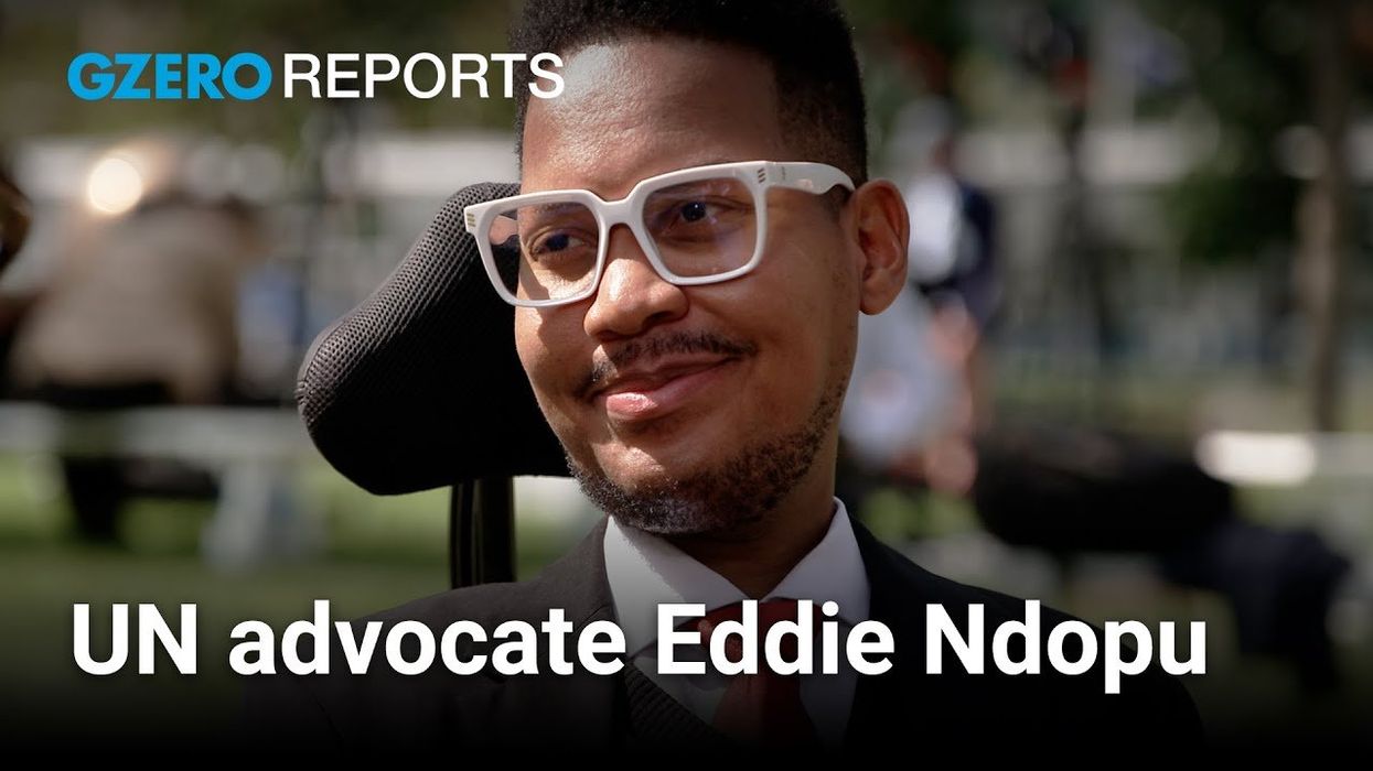 UN Global Advocate Eddie Ndopu: Changing how the world thinks about disability