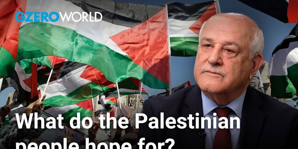 UN Palestinian Ambassador Riyad Mansour urges Palestinian statehood as a path to peace