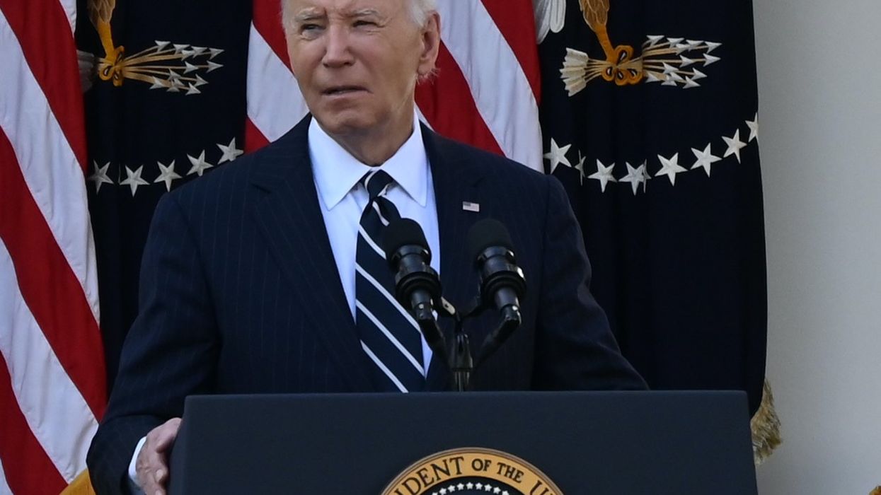 United States President Joe Biden makes a statement on the general election.