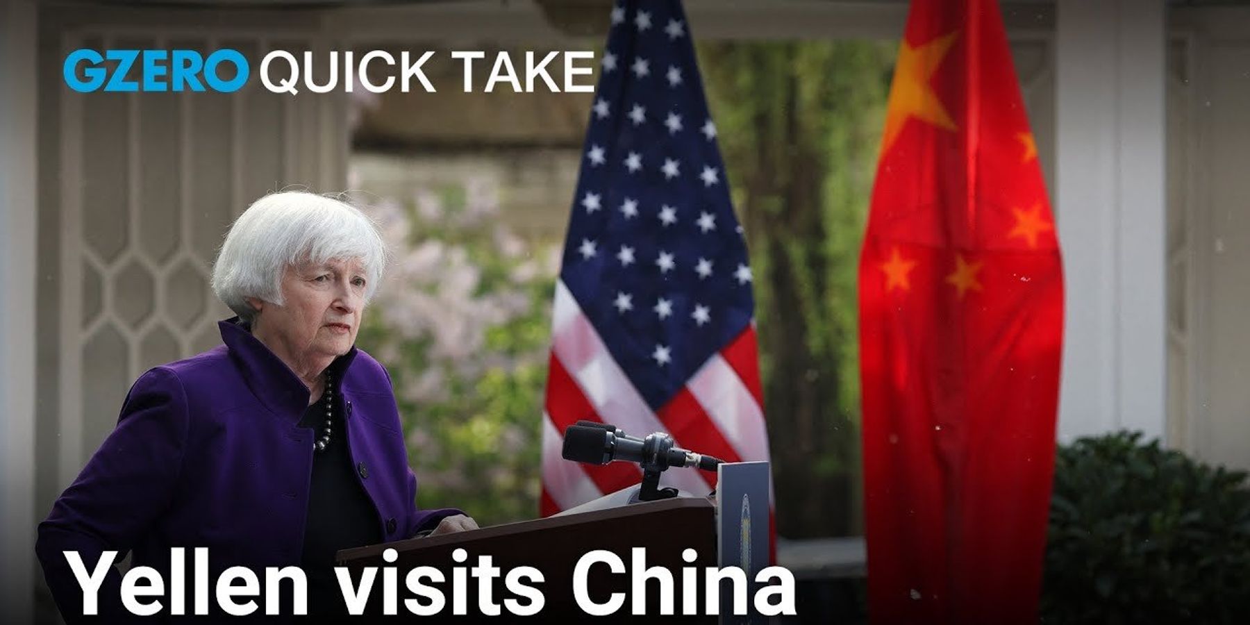 US-China relationship at its most stable in years as Yellen visits