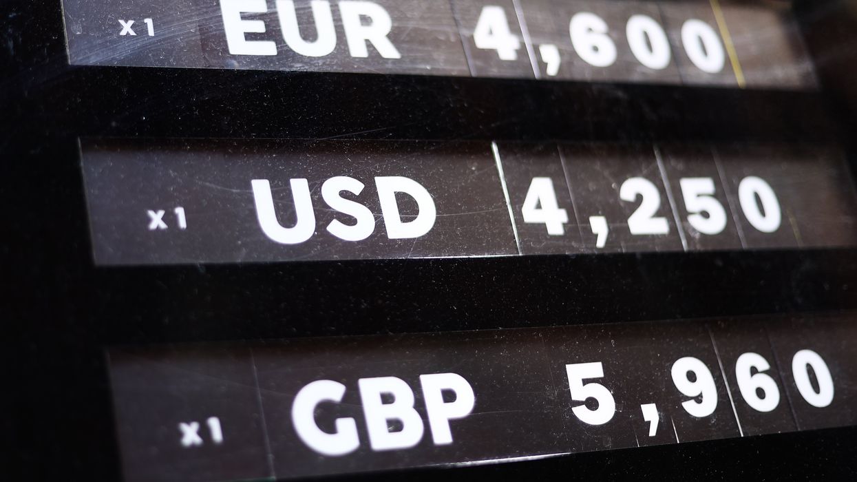 US EU and UK currencies