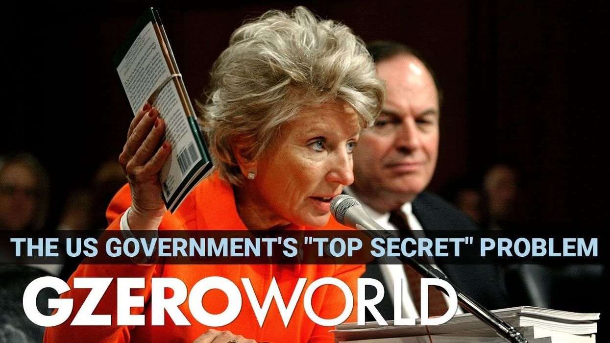 US Government information: What's the threshold for "classified"?
