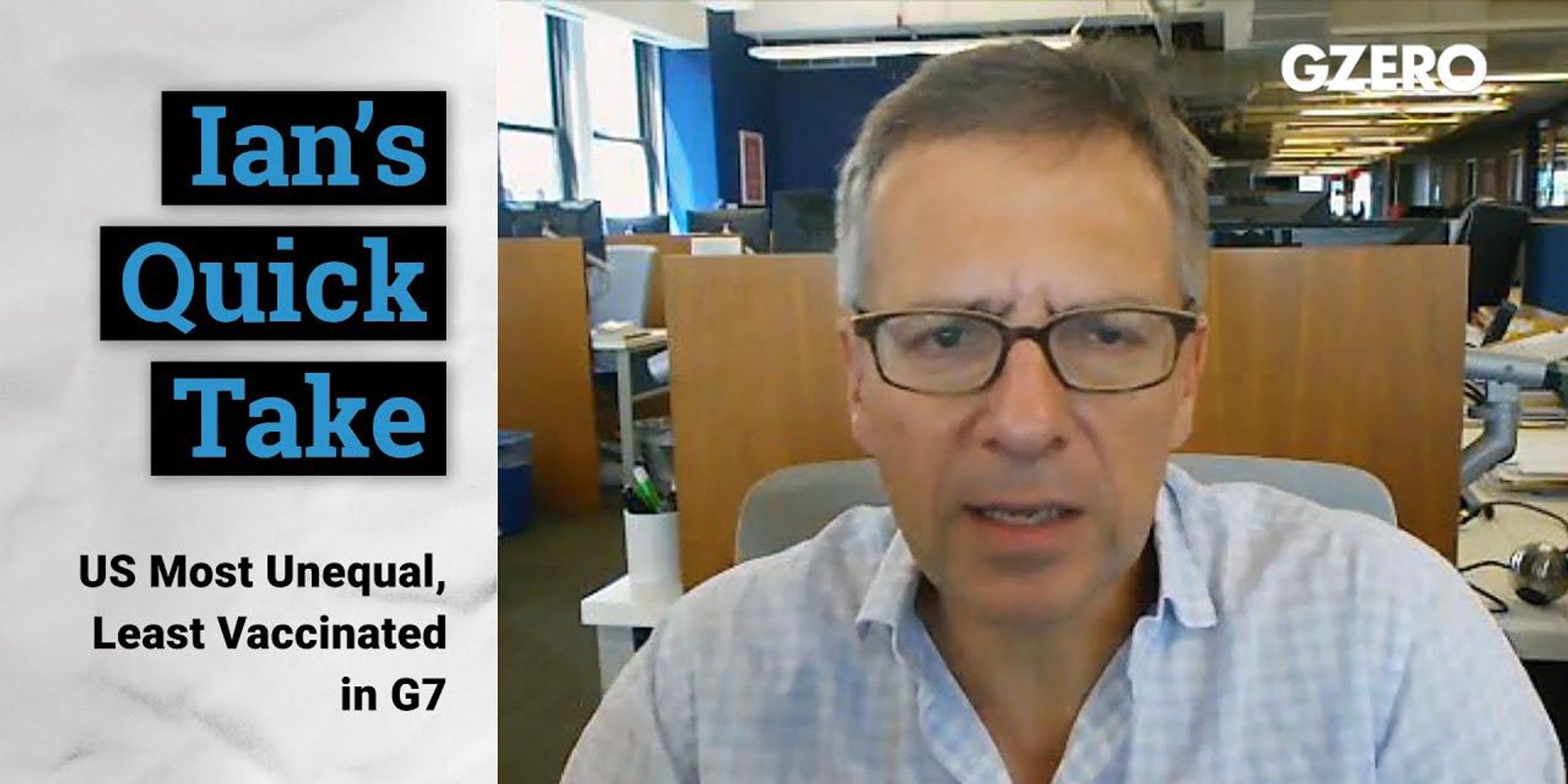 US most unequal, least vaccinated in G7