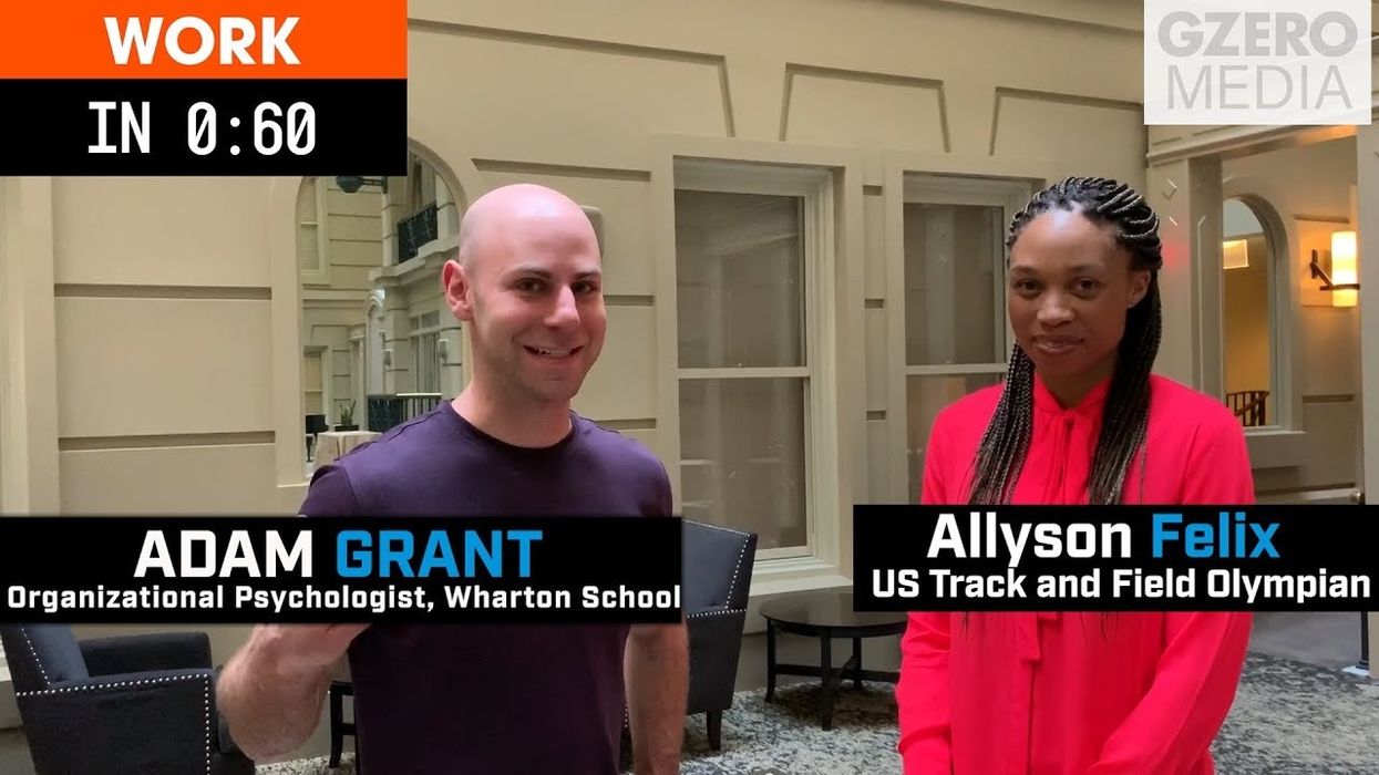 US Olympian Allyson Felix on Self-Motivation: Work in 60 Seconds