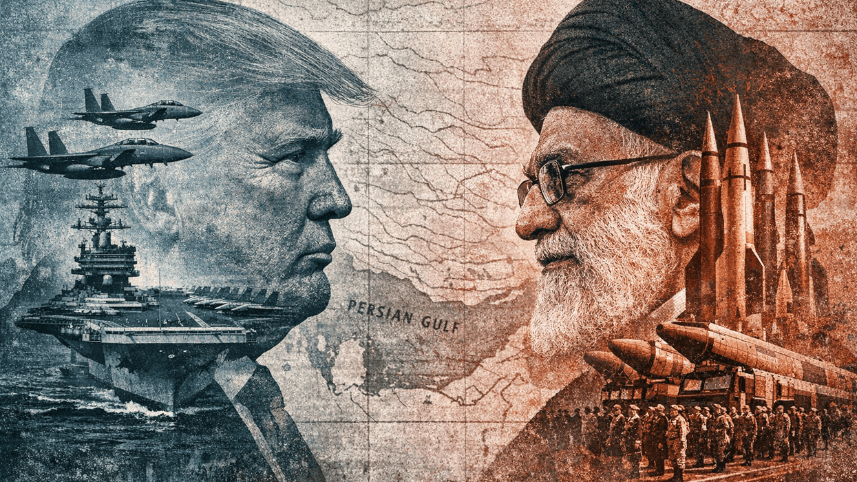 US President Donald Trump and Supreme Leader Ali Khamenei.
