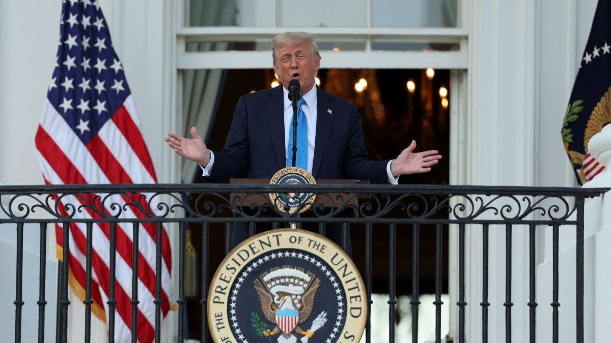 ​US President Donald Trump at the White House in Washington, D.C., USA, on June 4, 2025.