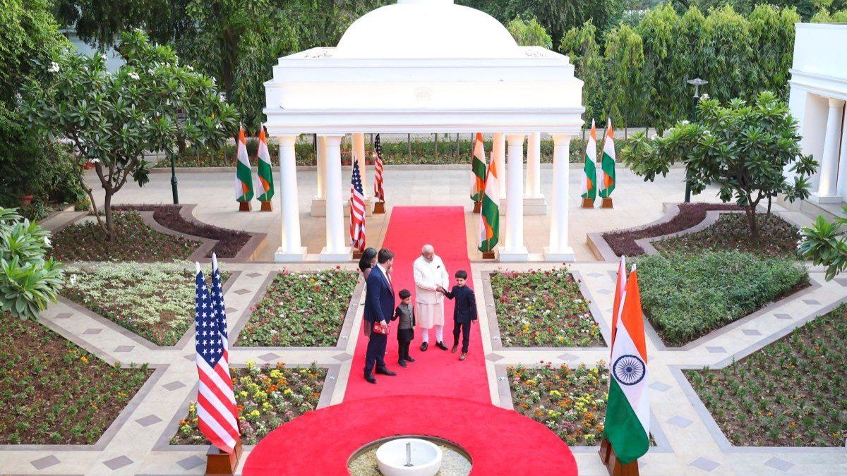 ​US Vice President JD Vance meets India’s Prime Minister Narendra Modi in New Delhi, India, on April 21, 2025.