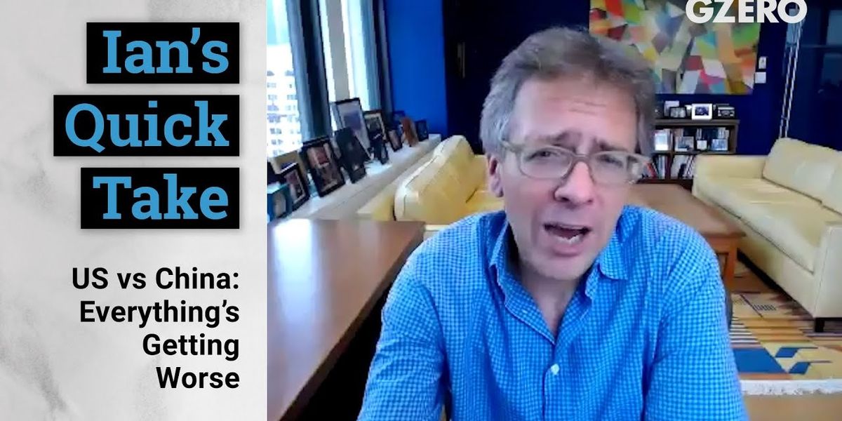 US vs China: everything's getting worse