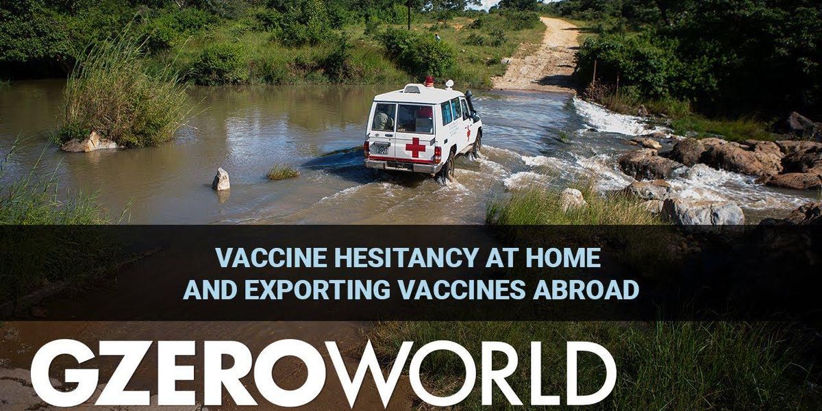 Vaccine hesitancy at home and exporting vaccines abroad: Dr. Anthony Fauci