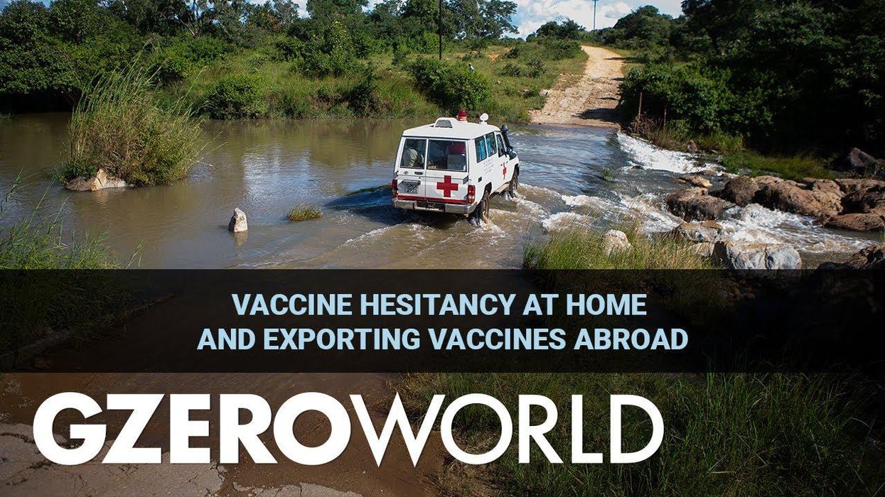 Vaccine hesitancy at home and exporting vaccines abroad: Dr. Anthony Fauci