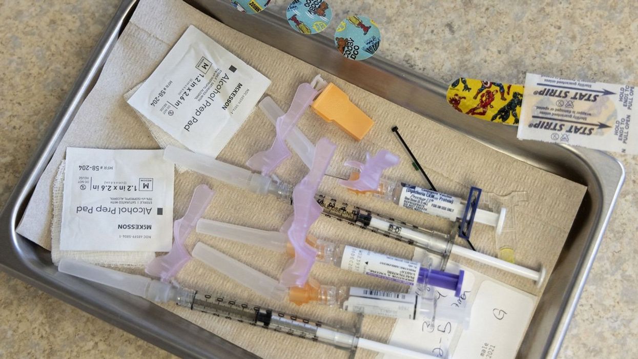 Vaccines including varicella, hepatitus A, prevnar and measles, mumps and rubella at Lurie Children's Primary Care — Town & Country Pediatrics on Oct. 18, 2022, in Chicago.