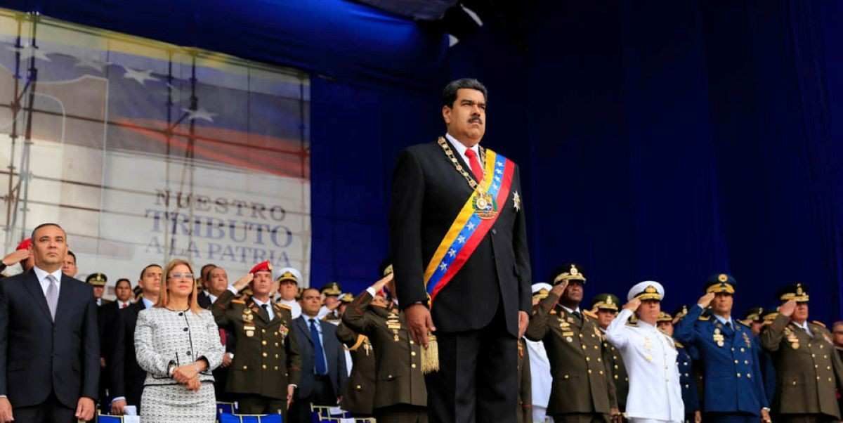 Venezuela's President Nicolas Maduro attends to a military event in Caracas, Venezuela August 4, 2018.