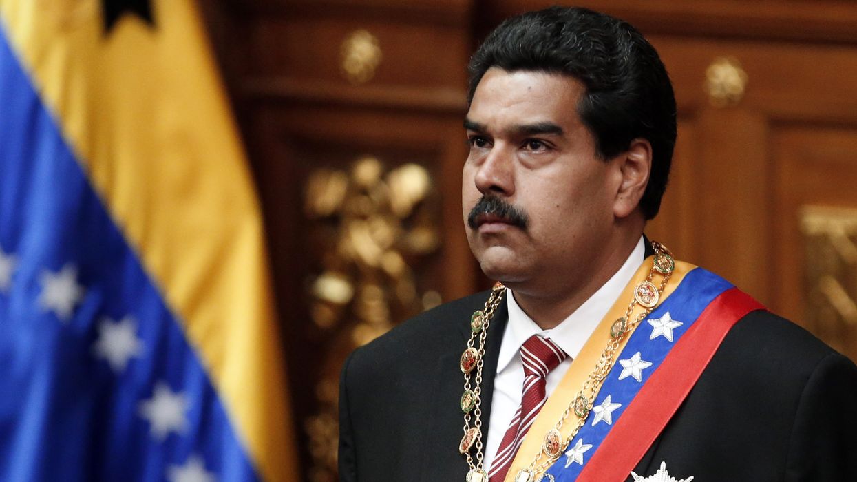 Venezuelan Vice President Nicolas Maduro looks on during his swearing-in ceremony as caretaker president following the death of President Hugo Chavez in Caracas March 8, 2013.