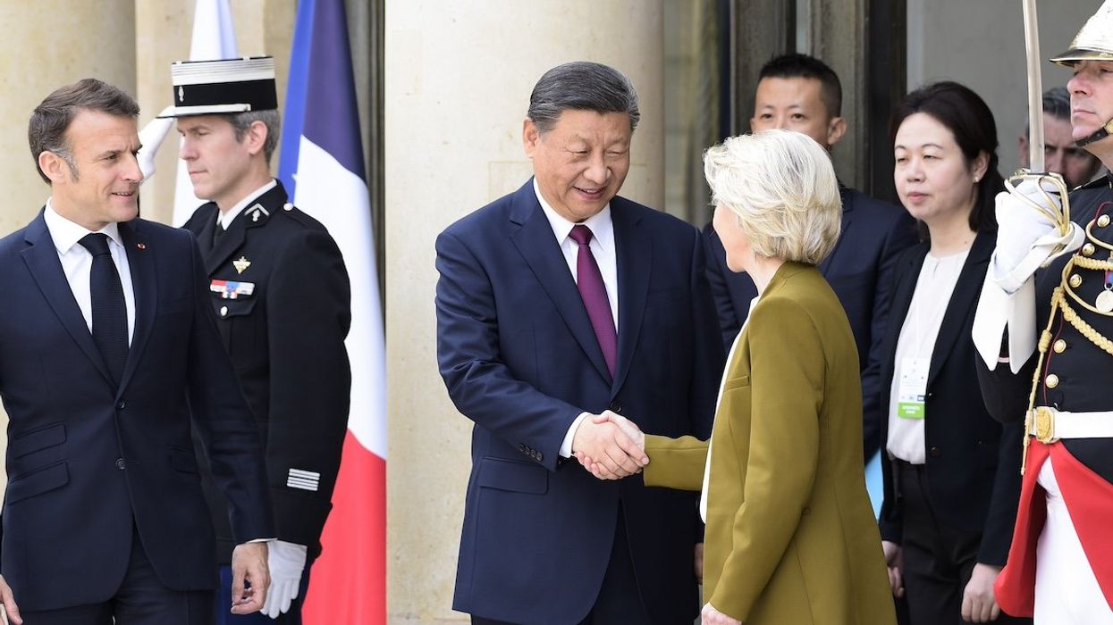 Visite d’Etat de M. XI Jinping, Président de la République populaire de Chine, en France en presence de Ursula Von der Leyen
