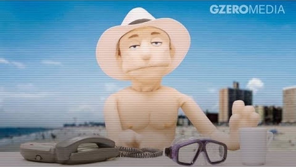 Cat in Tree: Vladimir Putin helps solve an invasion in Georgia