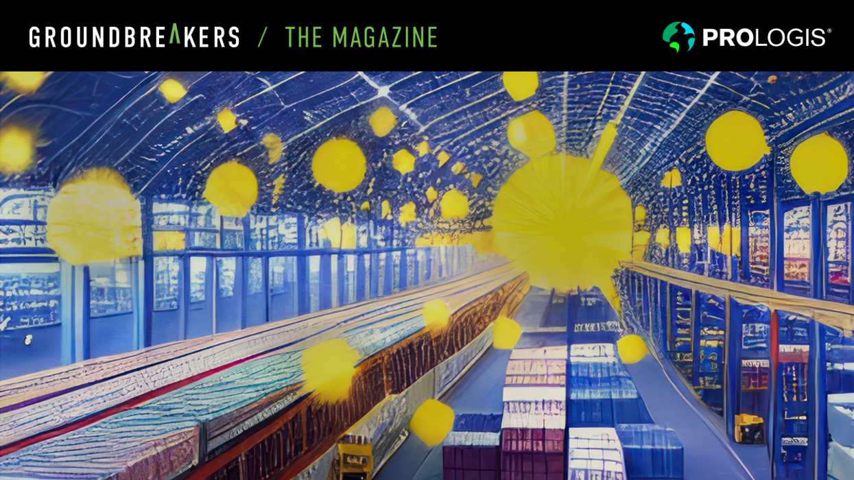 Warehouse with several containers | Groundbreakers / The Magazine