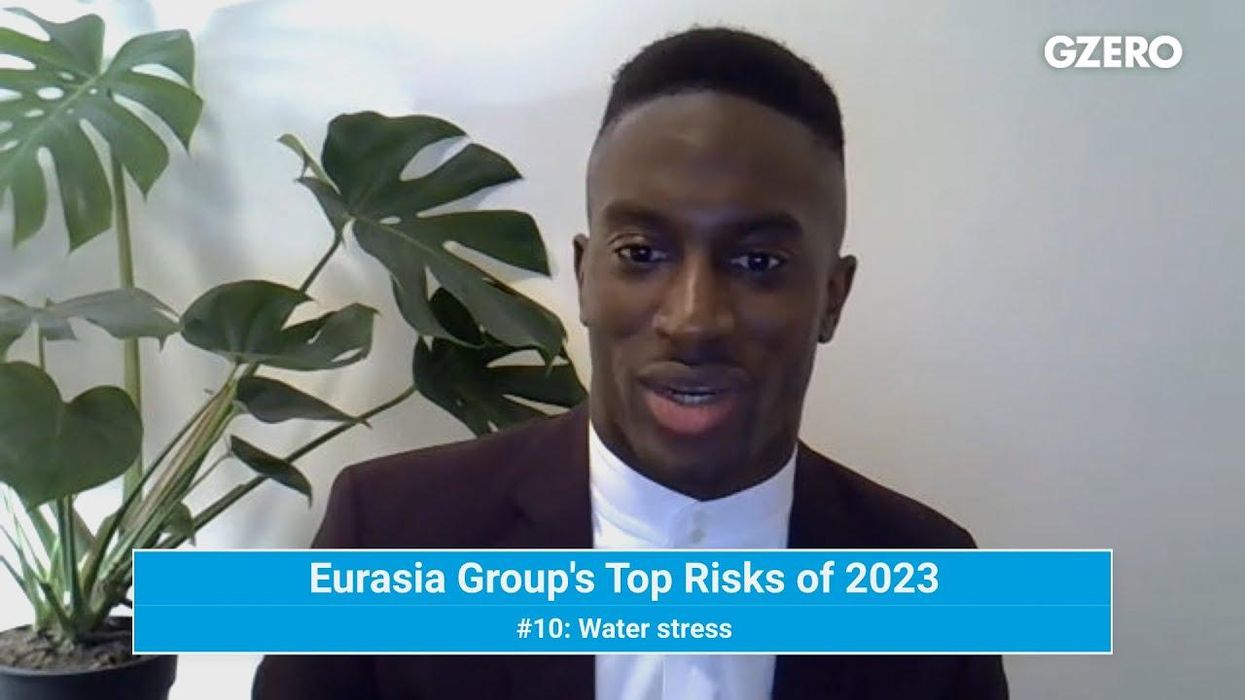 Water will become very political in 2023, says Eurasia Group analyst