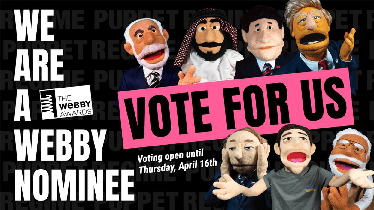 Vote for Puppet Regime in the Webby Awards! - GZERO Media