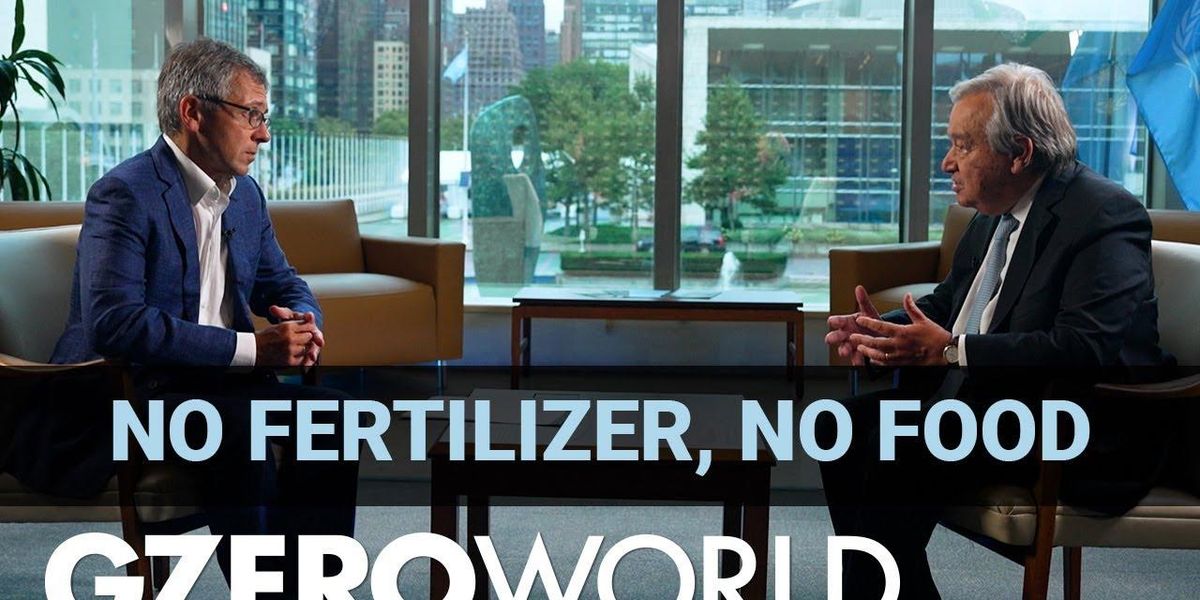 António Guterres: the world won’t have enough food in 2023 without Russian fertilizer