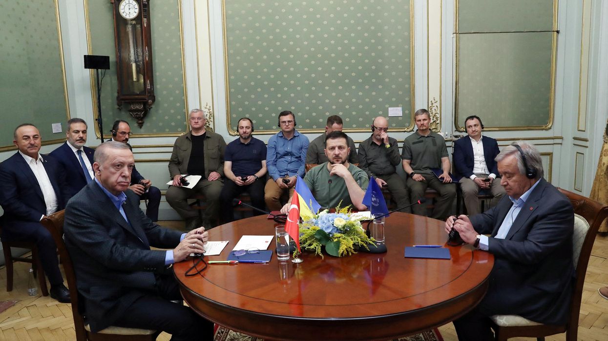 What We're Watching: Erdogan's diplomacy, carnage at Kabul mosque, US-Taiwan trade talks