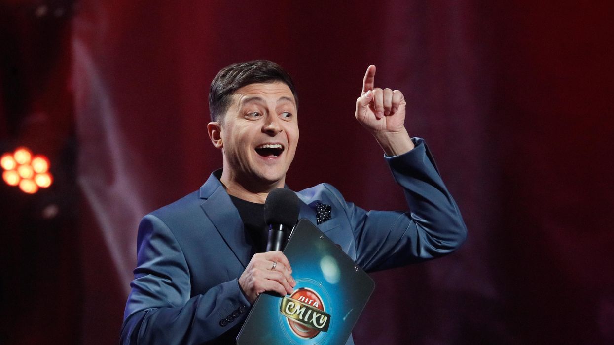 What We're Watching: Ukraine laughs it all off