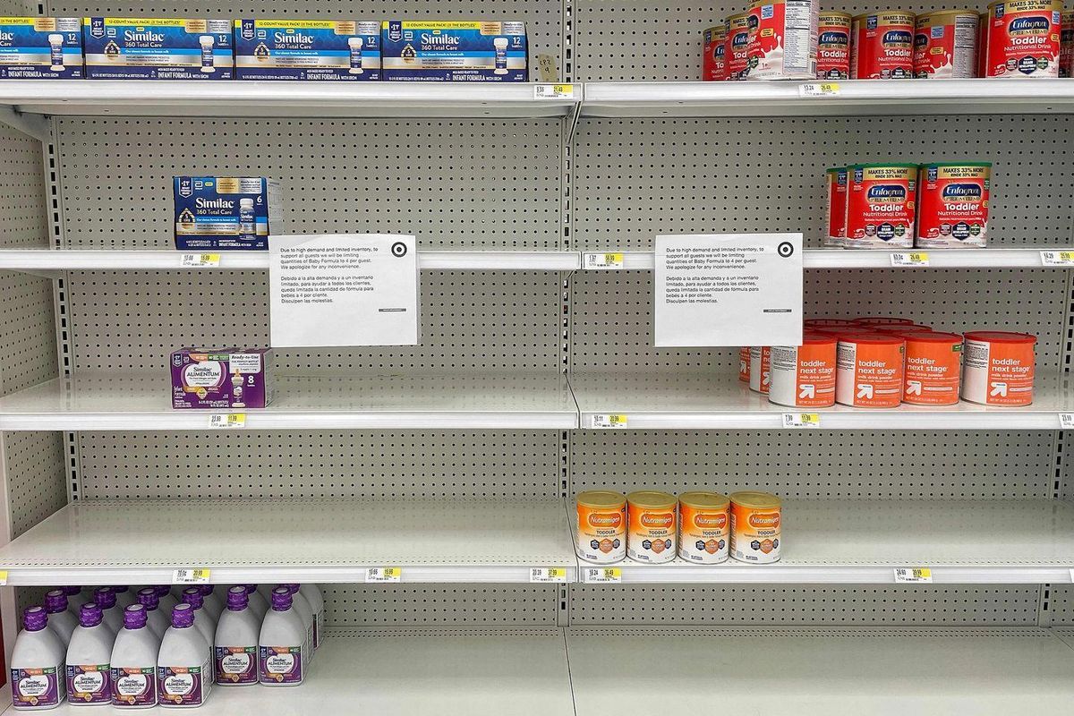 What’s behind America’s baby formula shortage?