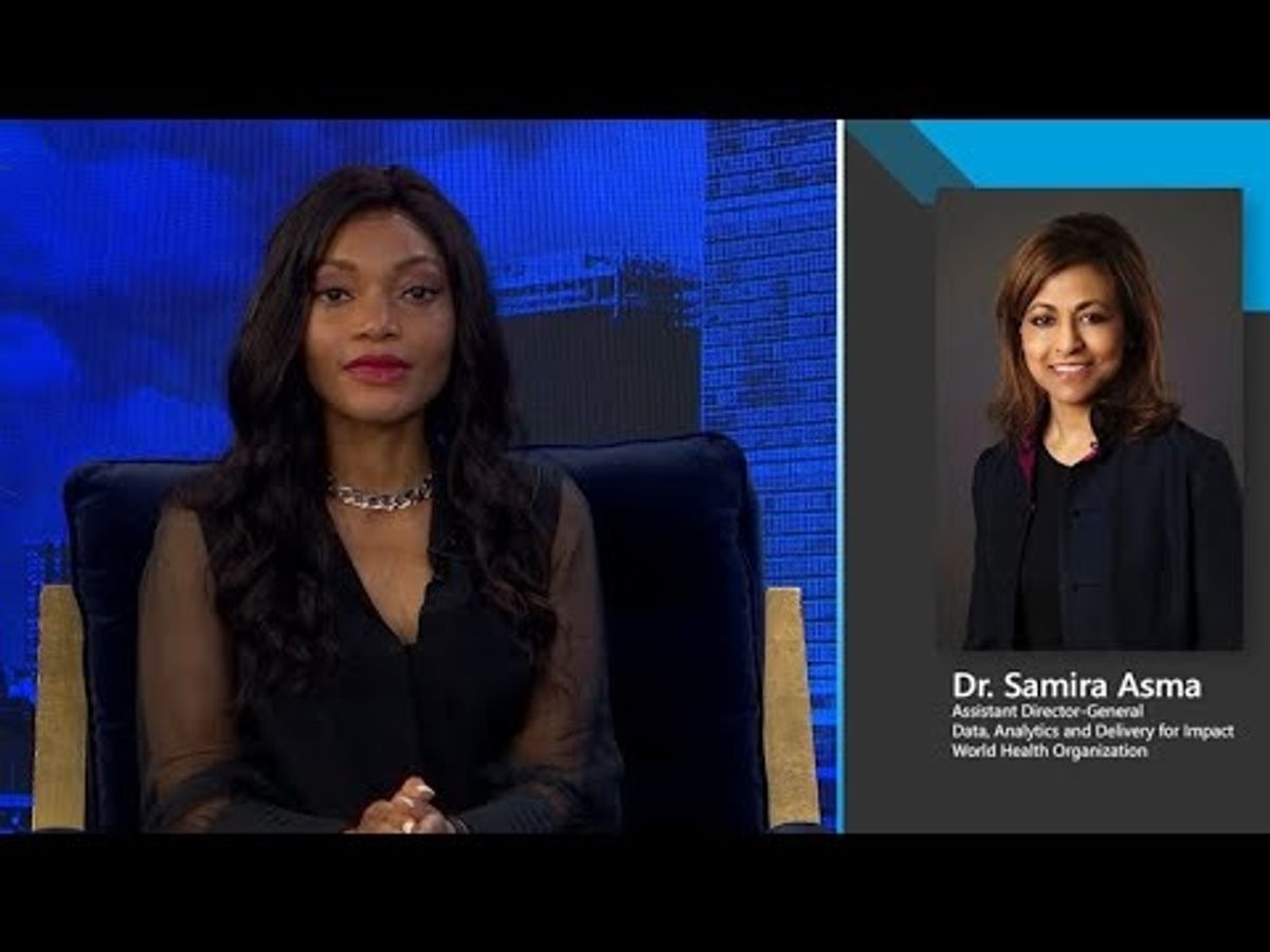 WHO's Dr. Samira Asma: Health data in the age of COVID | UN Innovation Room