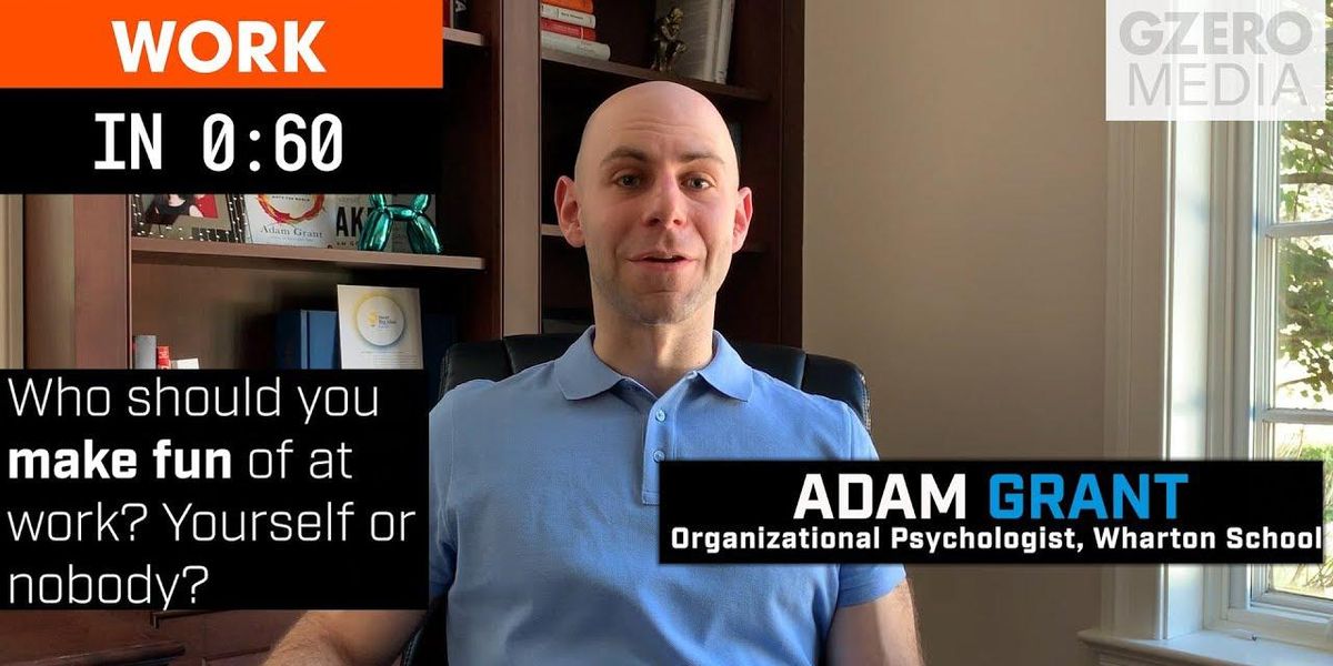 Who Should You Make Fun of At Work: Work in 60 Seconds
