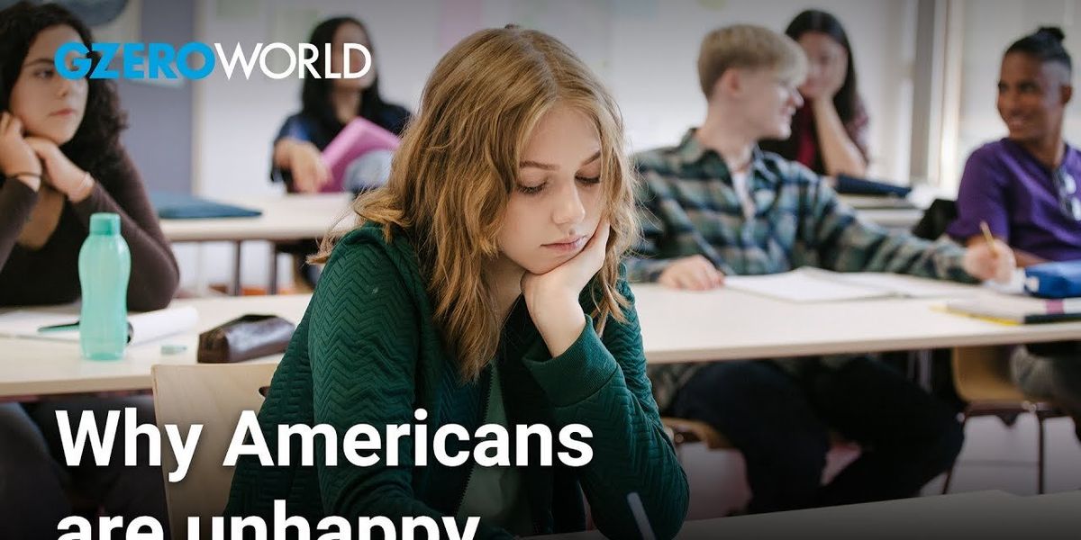 Why is America punching below its weight on happiness?