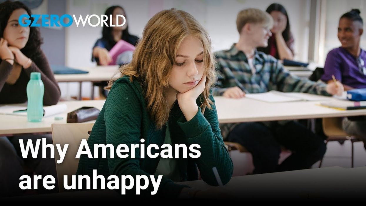 Why is America punching below its weight on happiness?