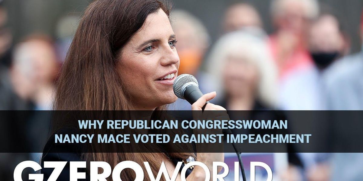 Why Republican Congresswoman Nancy Mace voted against impeachment
