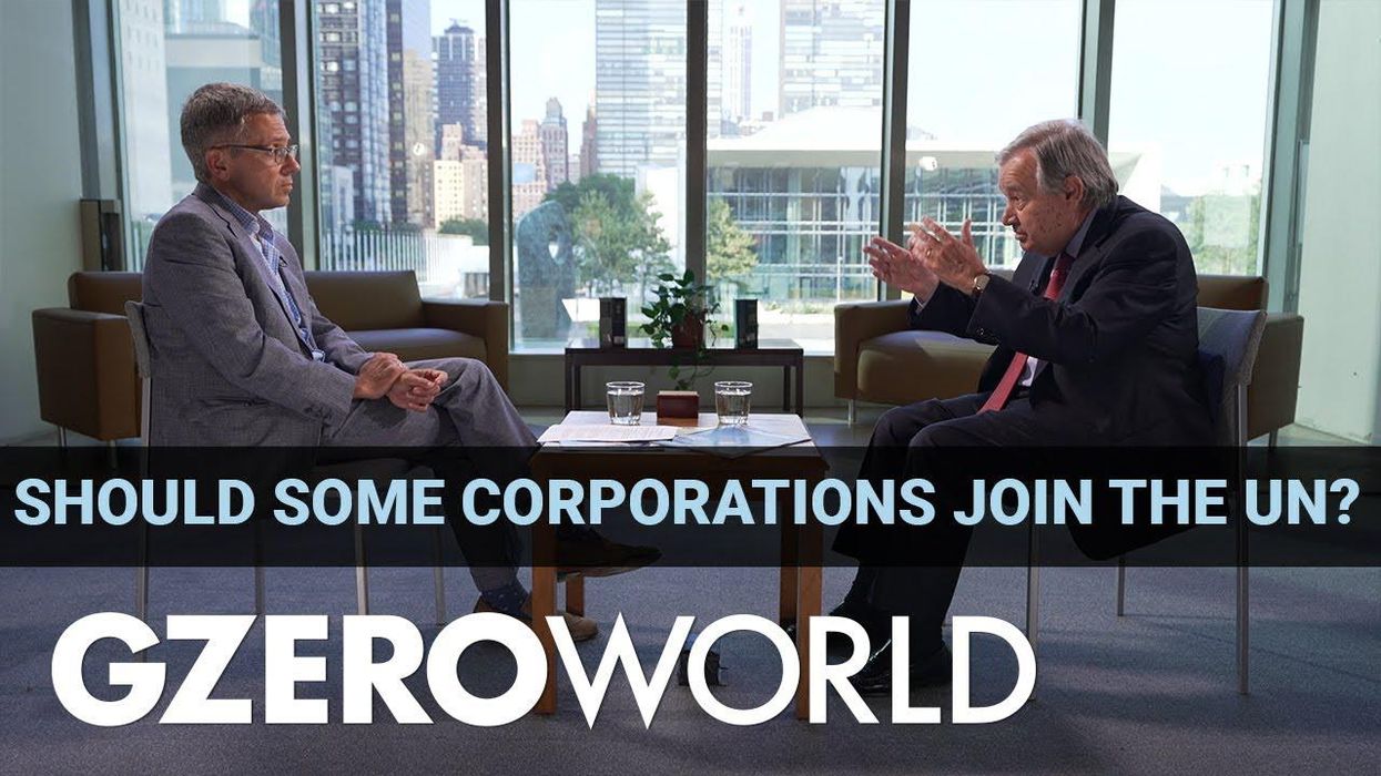 Why should the UN listen to the private sector?