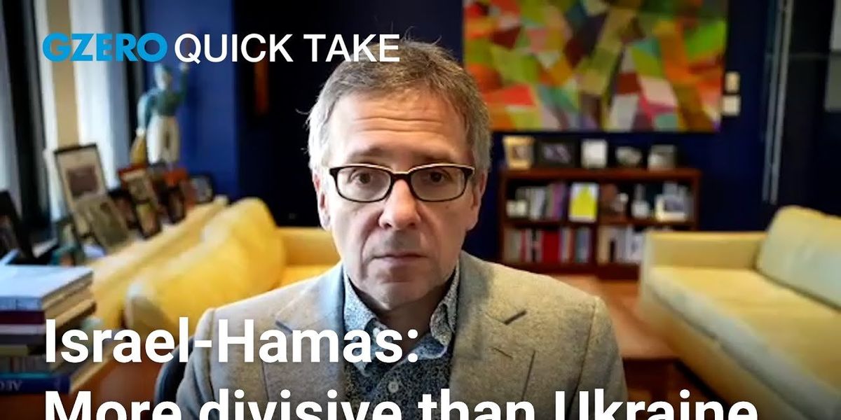 Why the Israel-Hamas war is so divisive