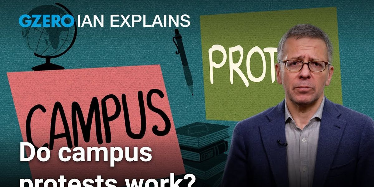 Ian Explains: Will the Gaza campus protests work?
