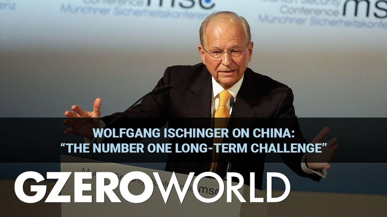 Wolfgang Ischinger on China: “The number one long-term challenge”